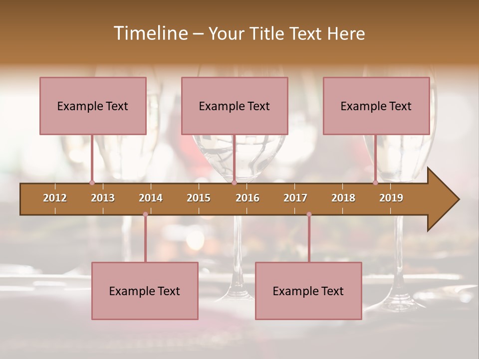 Drink Dining Establishment PowerPoint Template