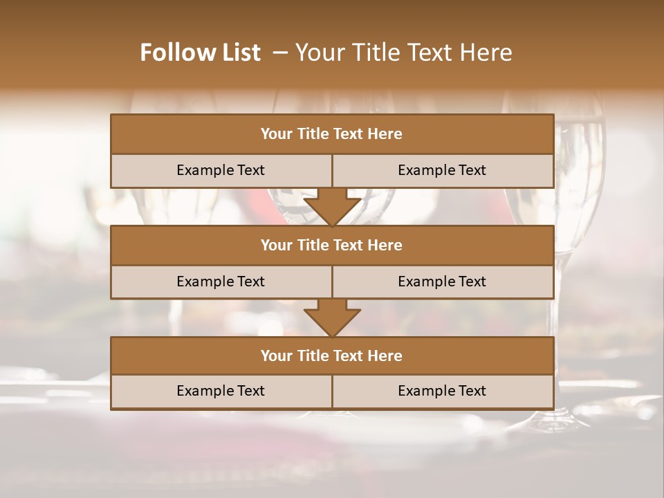 Drink Dining Establishment PowerPoint Template