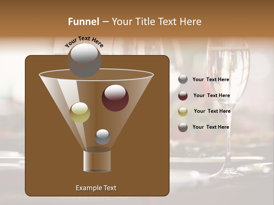 Drink Dining Establishment PowerPoint Template