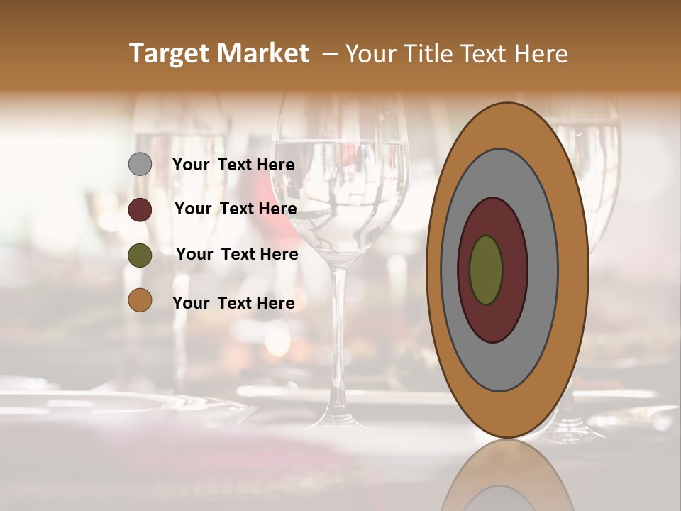 Drink Dining Establishment PowerPoint Template