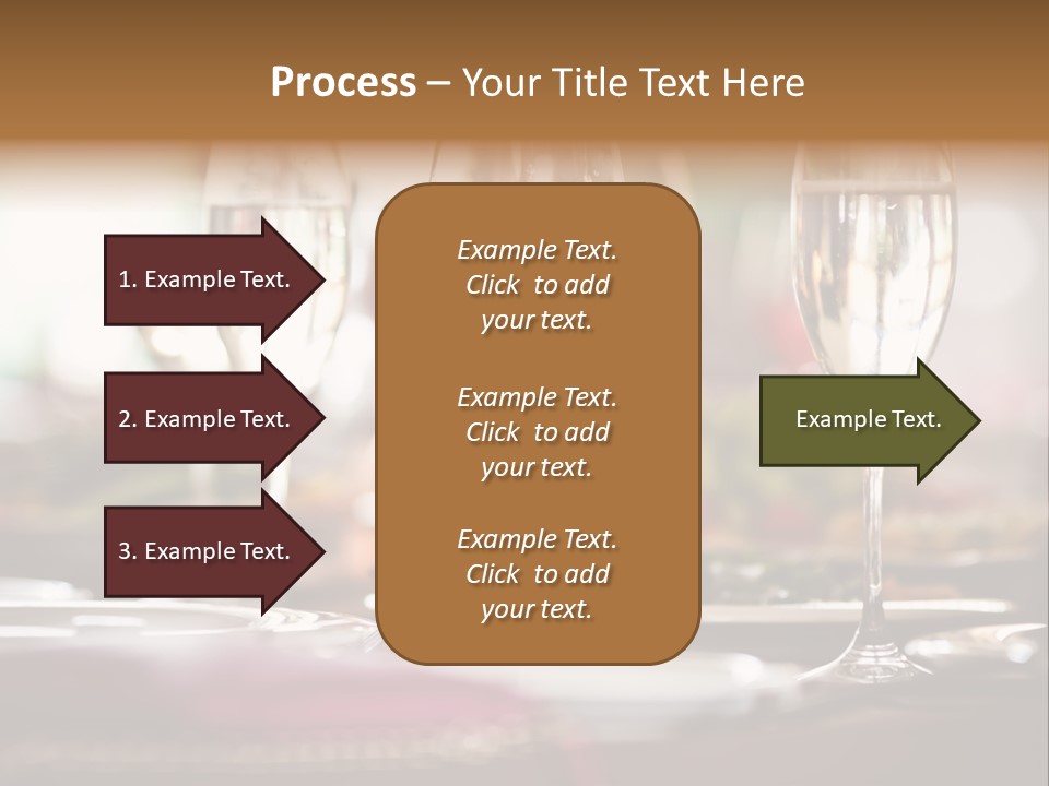 Drink Dining Establishment PowerPoint Template