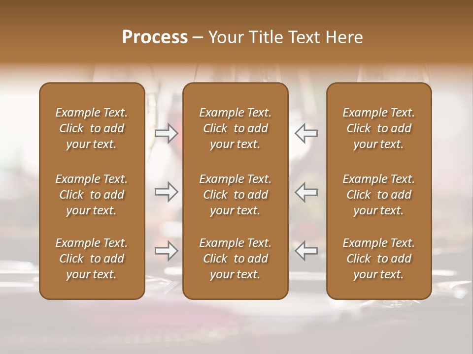 Drink Dining Establishment PowerPoint Template