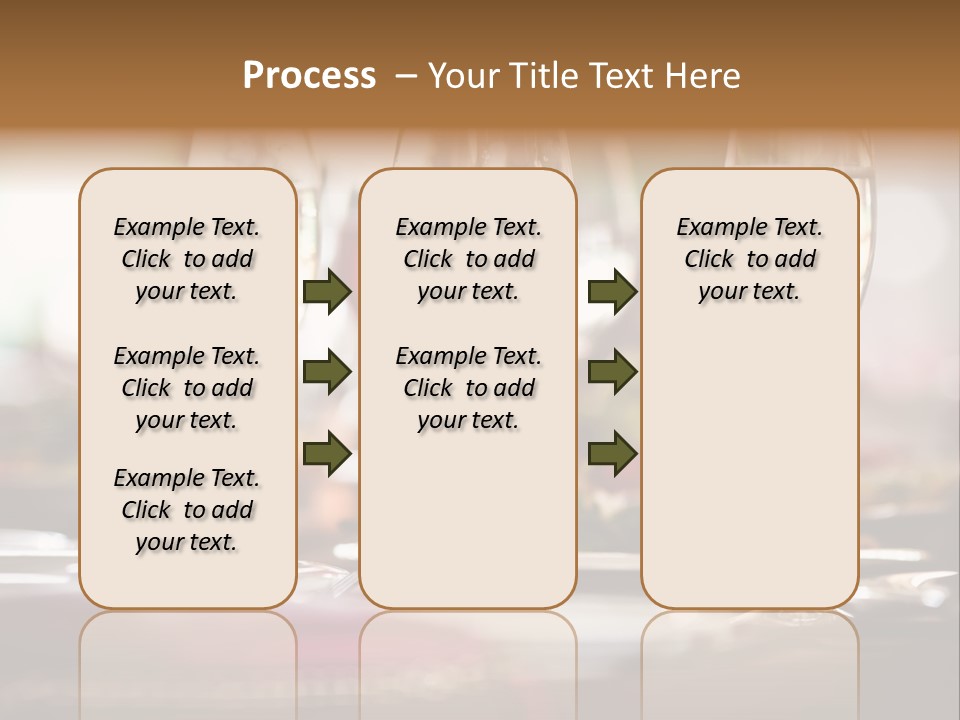 Drink Dining Establishment PowerPoint Template