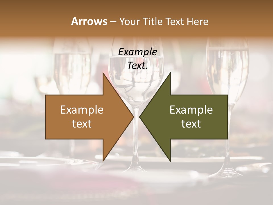 Drink Dining Establishment PowerPoint Template