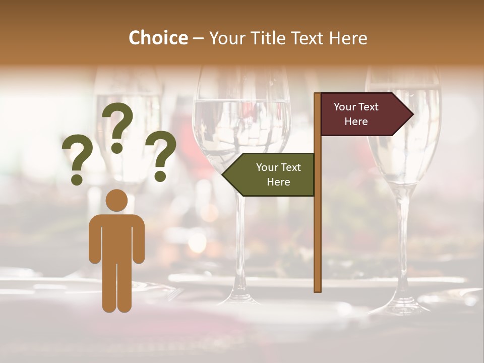 Drink Dining Establishment PowerPoint Template