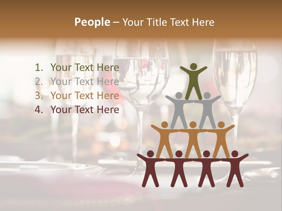 Drink Dining Establishment PowerPoint Template