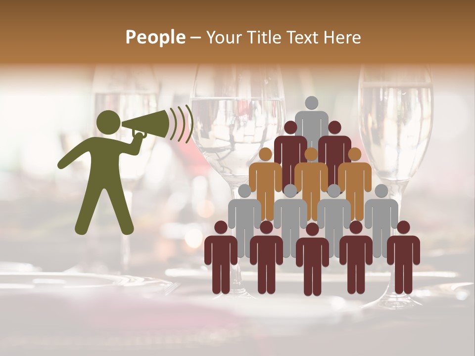 Drink Dining Establishment PowerPoint Template