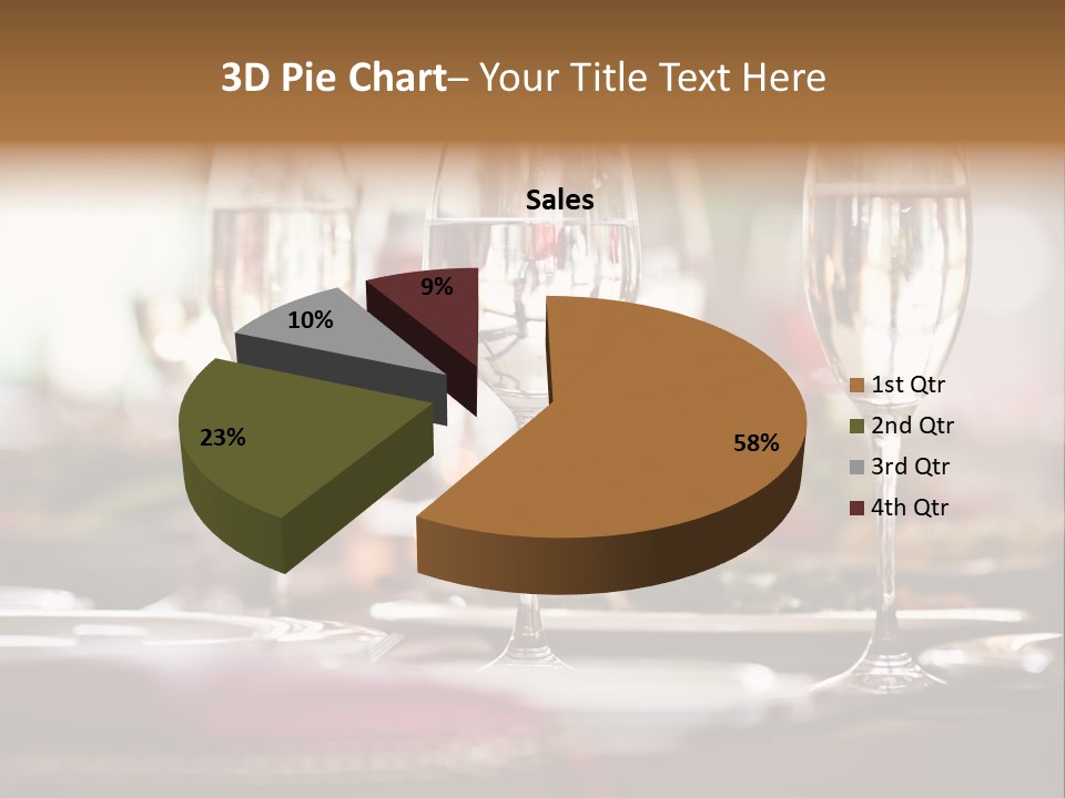 Drink Dining Establishment PowerPoint Template