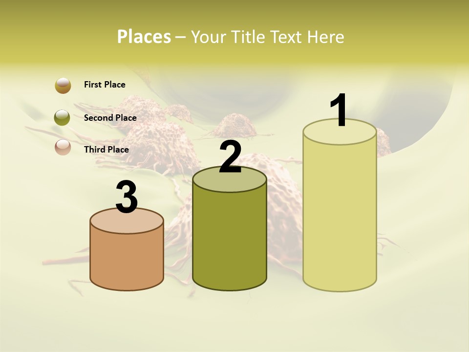 Lymph Lump Dangerous PowerPoint Template