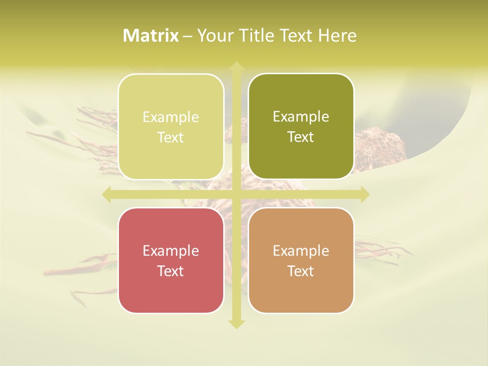 Lymph Lump Dangerous PowerPoint Template