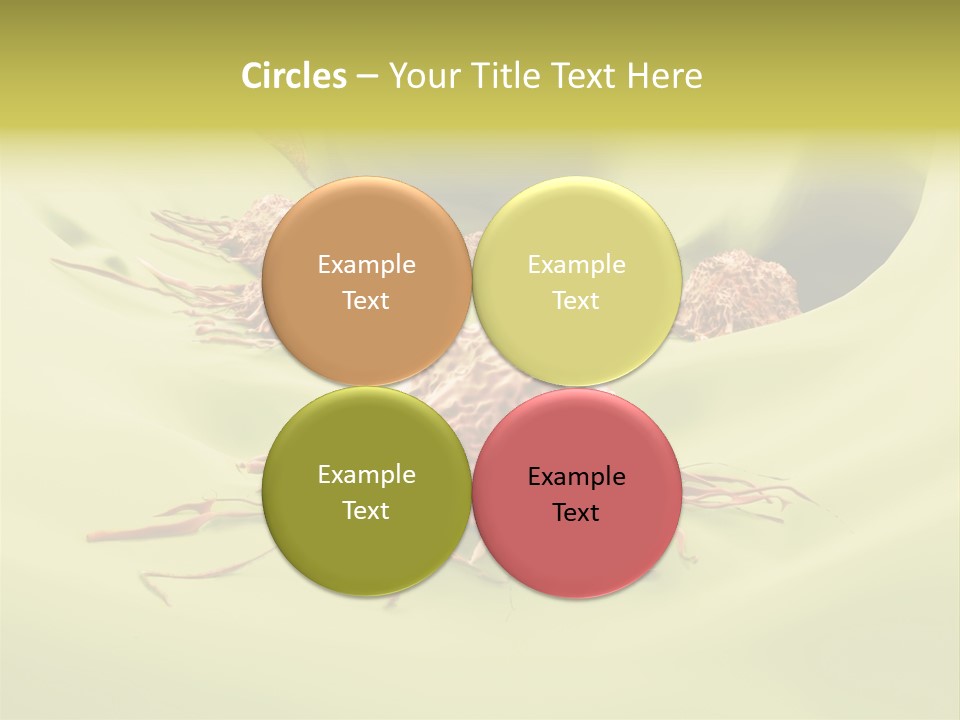 Lymph Lump Dangerous PowerPoint Template