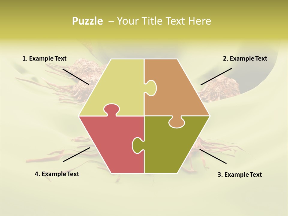 Lymph Lump Dangerous PowerPoint Template