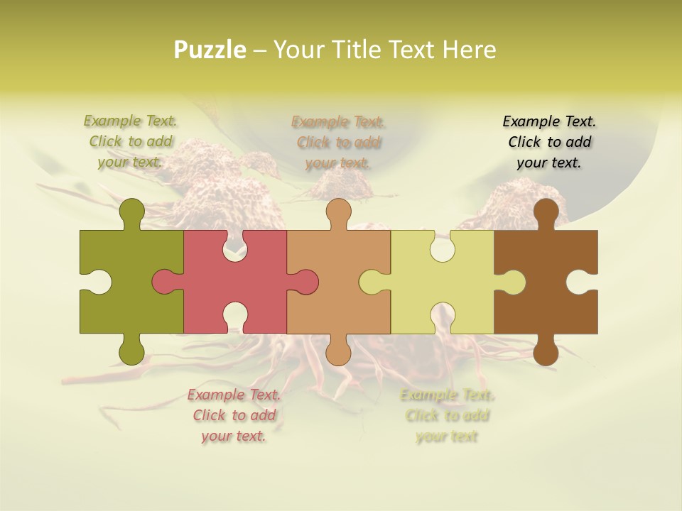 Lymph Lump Dangerous PowerPoint Template