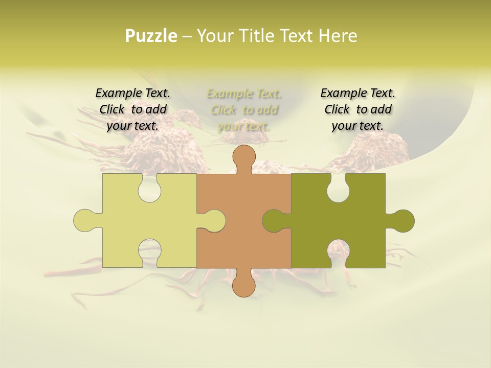 Lymph Lump Dangerous PowerPoint Template