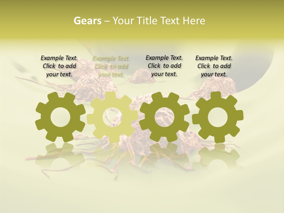 Lymph Lump Dangerous PowerPoint Template