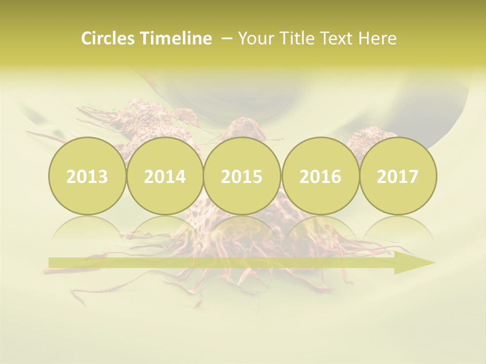 Lymph Lump Dangerous PowerPoint Template