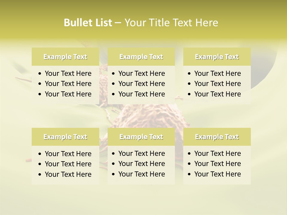 Lymph Lump Dangerous PowerPoint Template