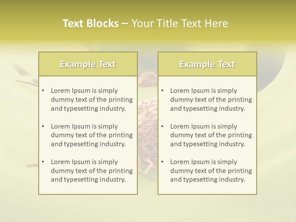 Lymph Lump Dangerous PowerPoint Template