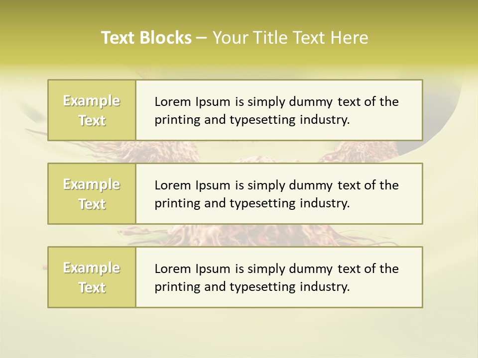 Lymph Lump Dangerous PowerPoint Template