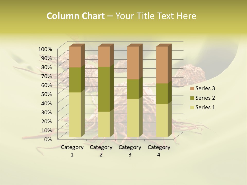 Lymph Lump Dangerous PowerPoint Template