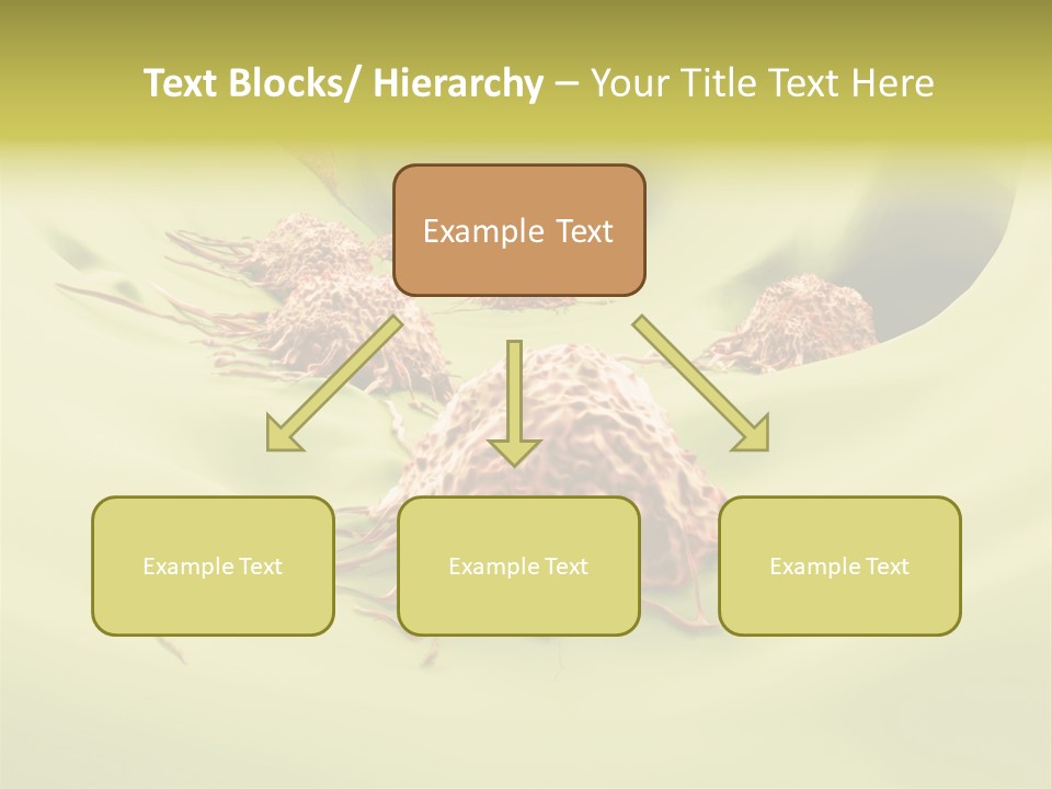 Lymph Lump Dangerous PowerPoint Template