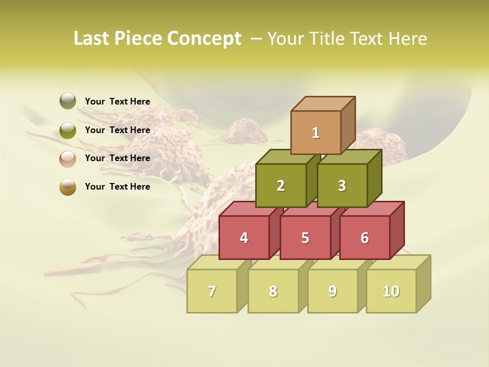 Lymph Lump Dangerous PowerPoint Template