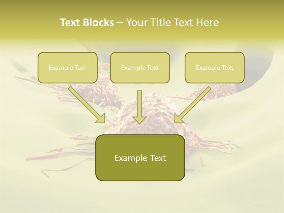 Lymph Lump Dangerous PowerPoint Template