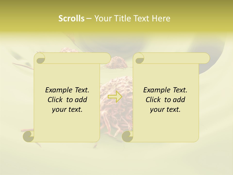 Lymph Lump Dangerous PowerPoint Template