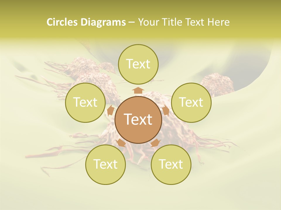 Lymph Lump Dangerous PowerPoint Template