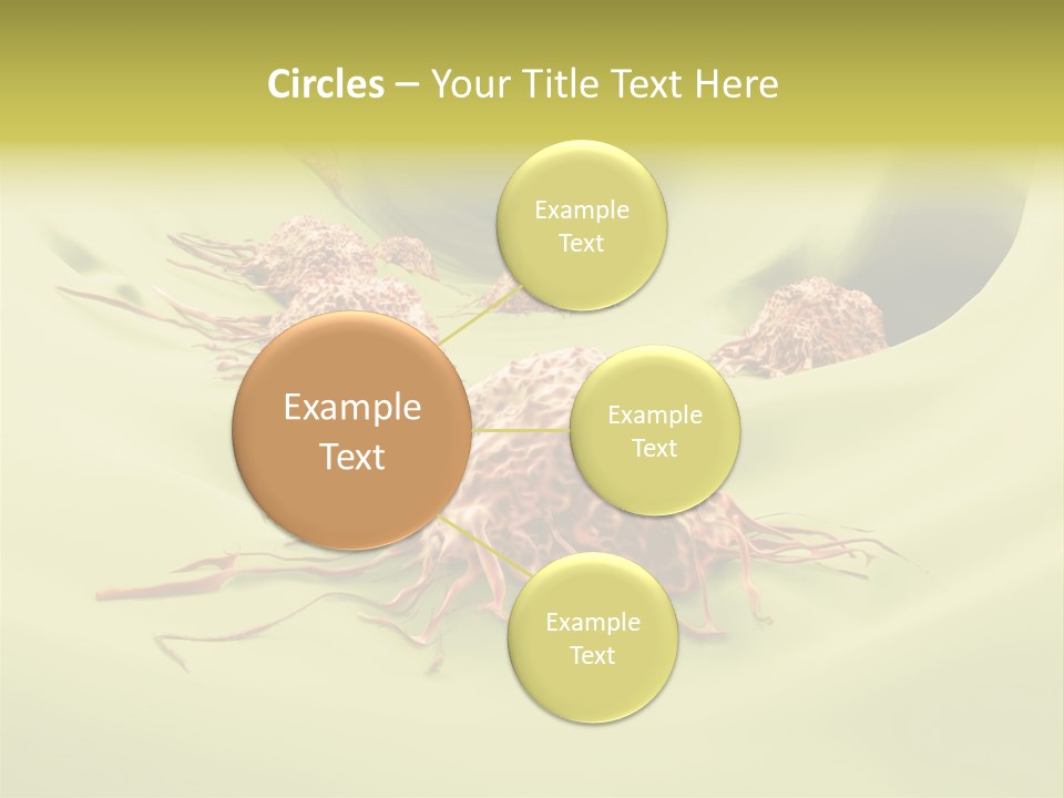 Lymph Lump Dangerous PowerPoint Template