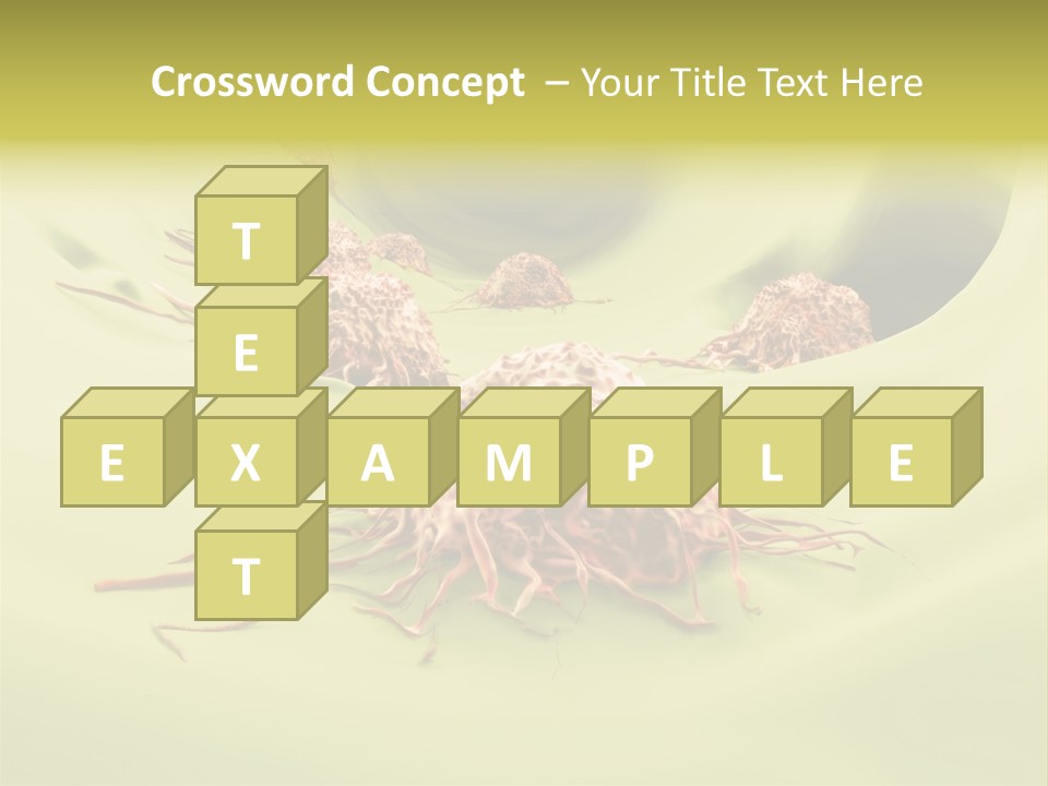 Lymph Lump Dangerous PowerPoint Template