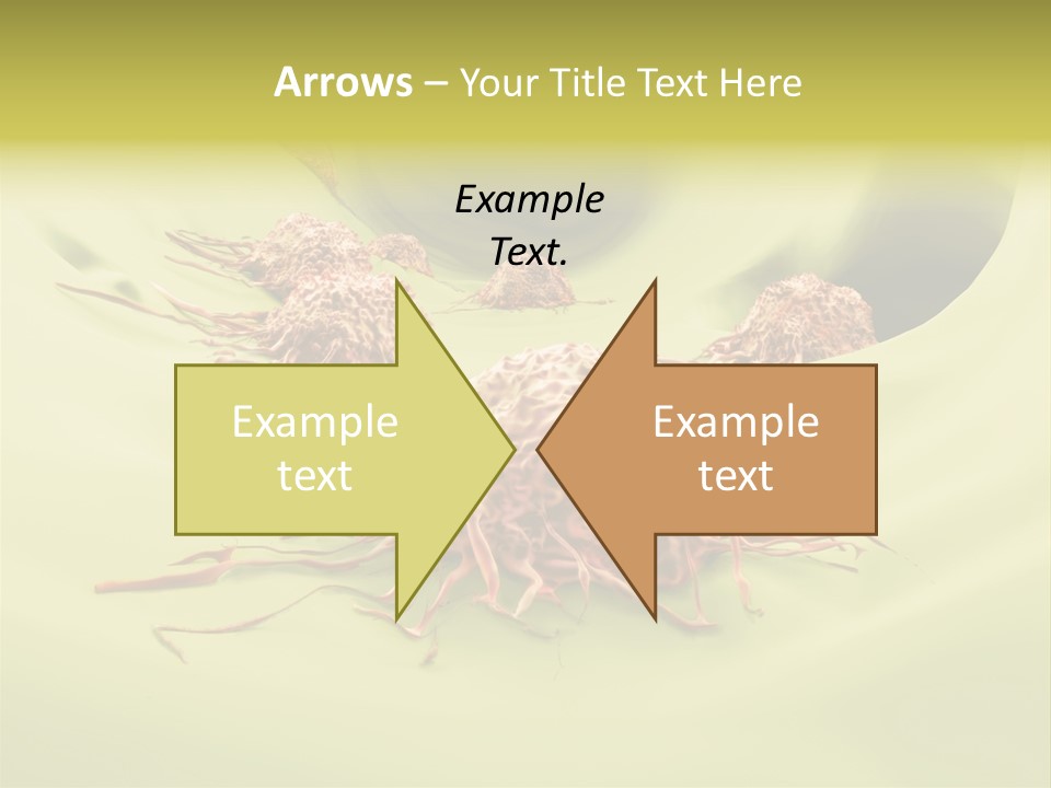 Lymph Lump Dangerous PowerPoint Template