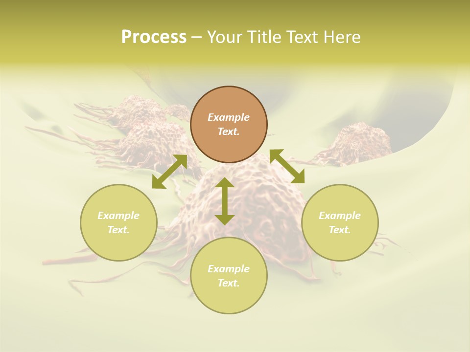 Lymph Lump Dangerous PowerPoint Template