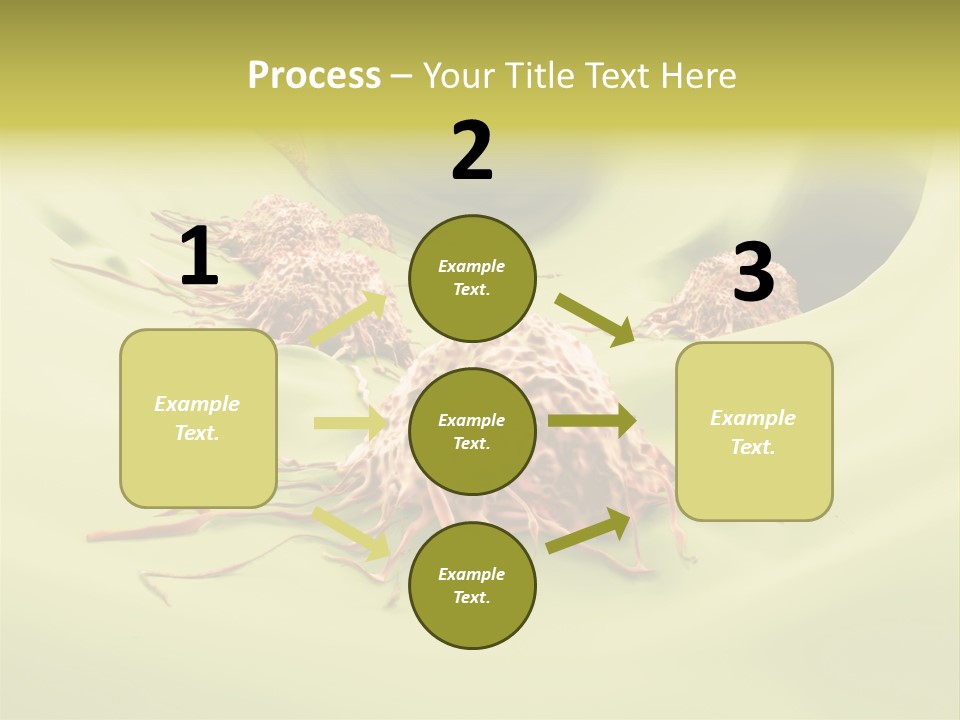 Lymph Lump Dangerous PowerPoint Template