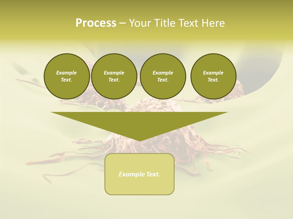 Lymph Lump Dangerous PowerPoint Template