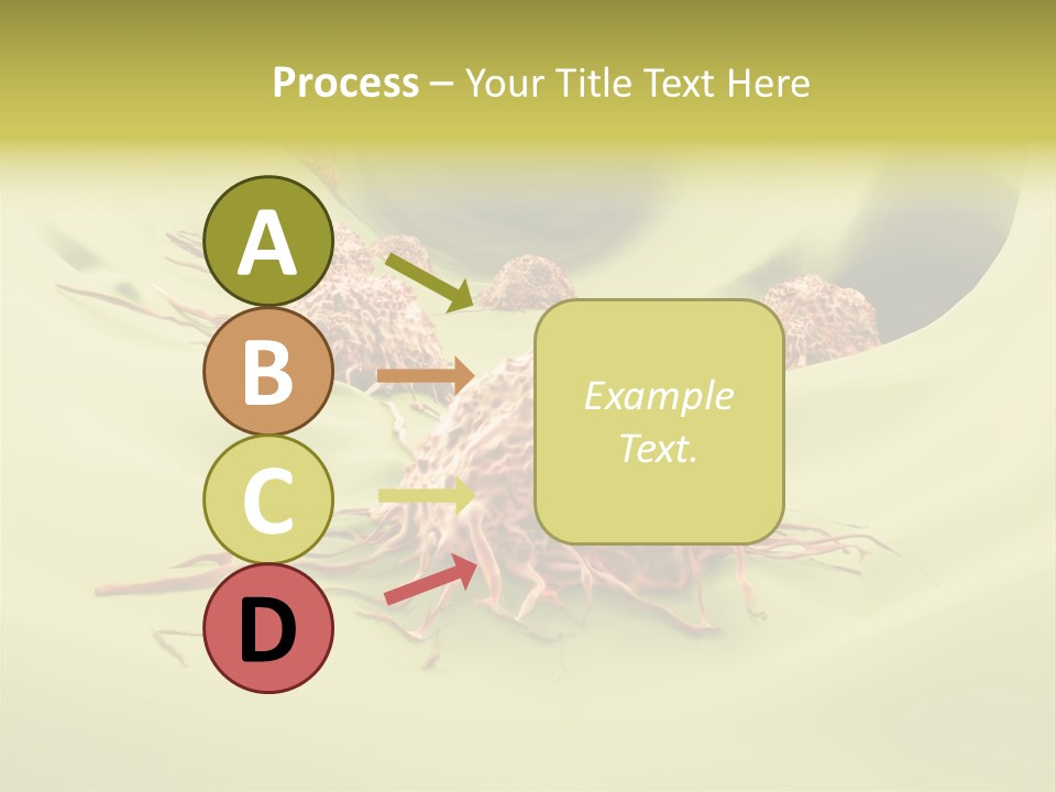 Lymph Lump Dangerous PowerPoint Template