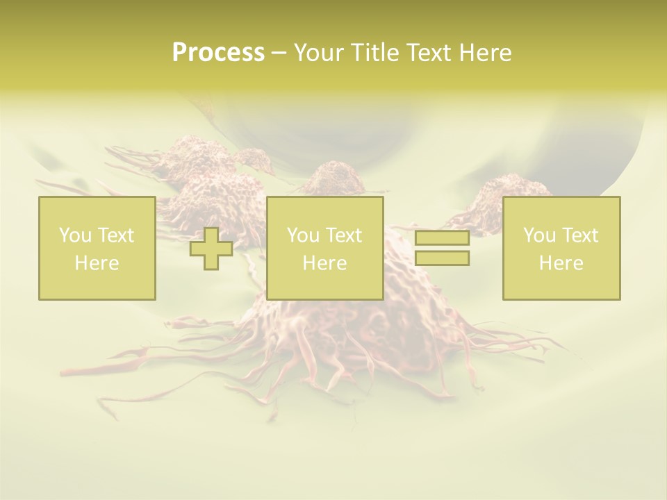 Lymph Lump Dangerous PowerPoint Template