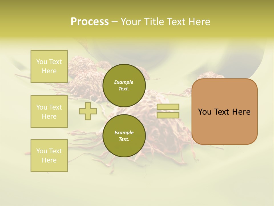 Lymph Lump Dangerous PowerPoint Template