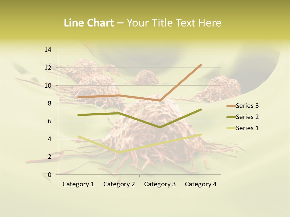 Lymph Lump Dangerous PowerPoint Template