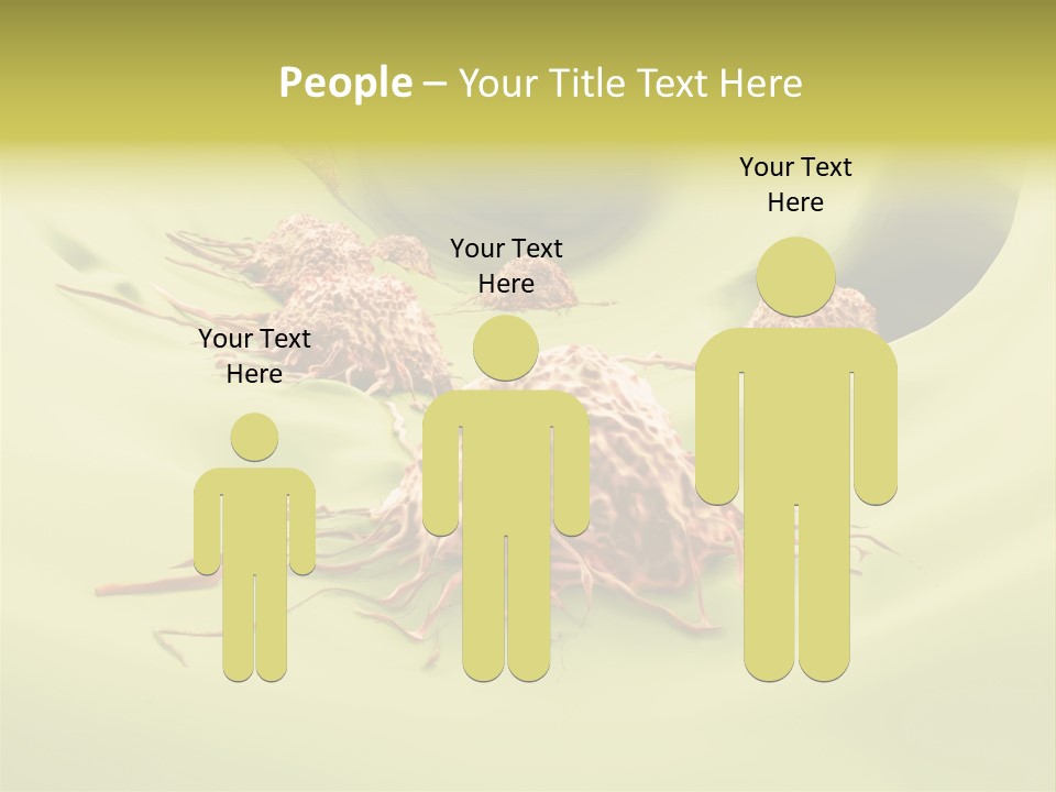 Lymph Lump Dangerous PowerPoint Template