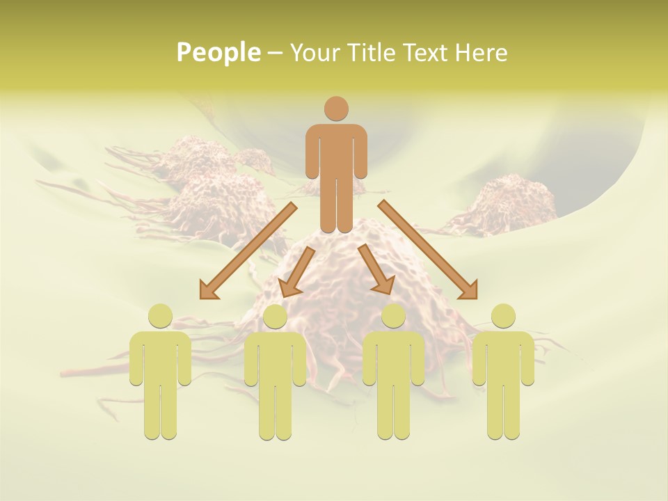 Lymph Lump Dangerous PowerPoint Template