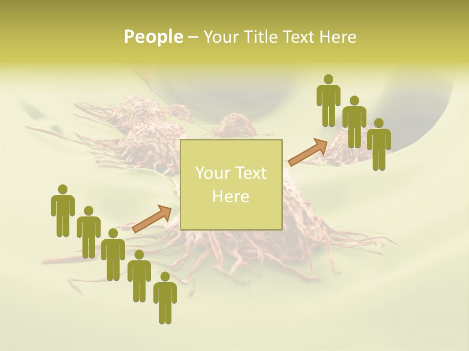 Lymph Lump Dangerous PowerPoint Template