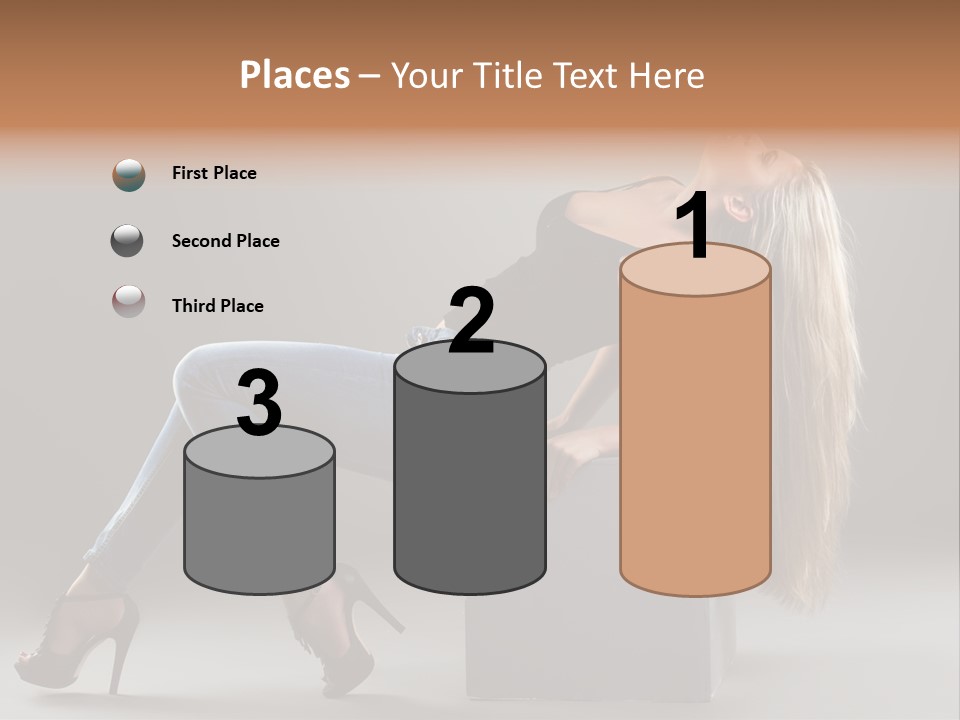 Denim Style Muscular PowerPoint Template