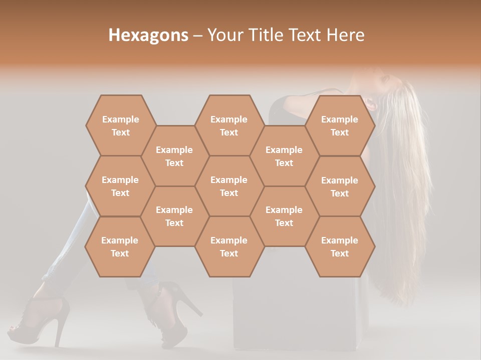 Denim Style Muscular PowerPoint Template