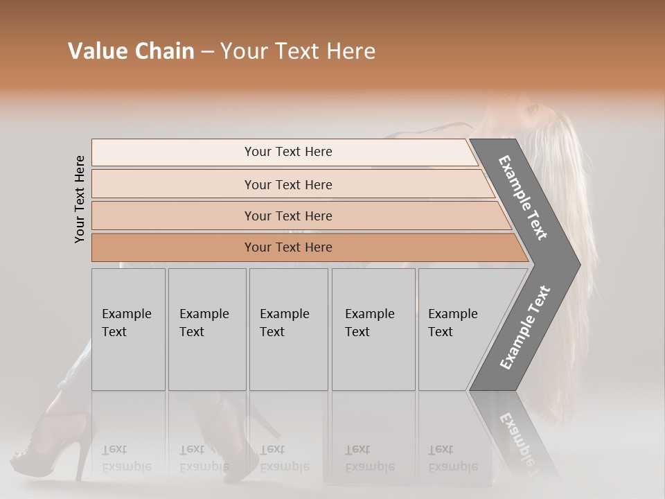 Denim Style Muscular PowerPoint Template