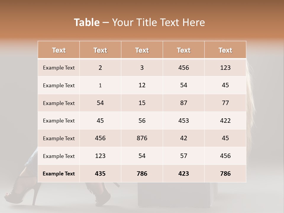 Denim Style Muscular PowerPoint Template