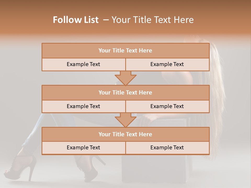 Denim Style Muscular PowerPoint Template