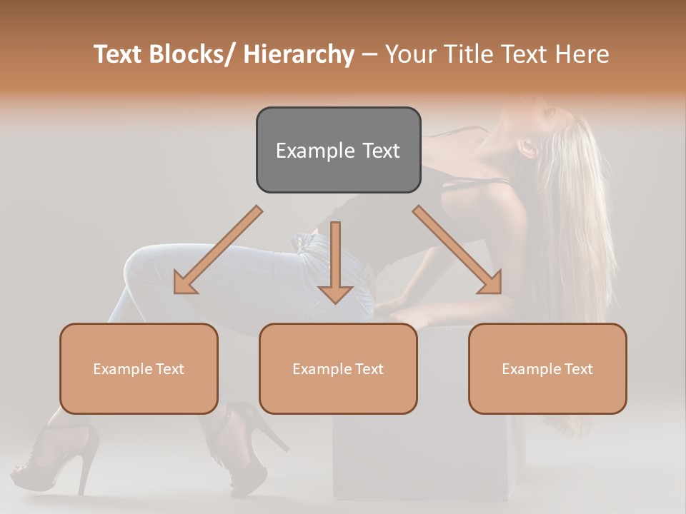 Denim Style Muscular PowerPoint Template