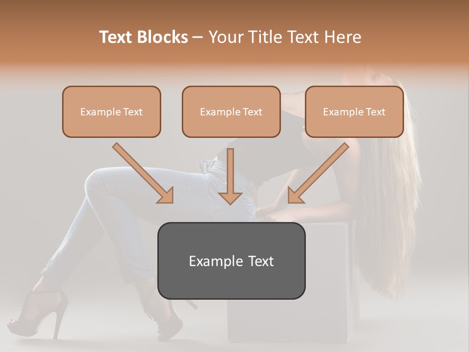 Denim Style Muscular PowerPoint Template