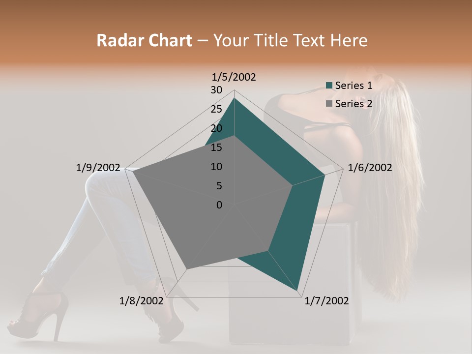 Denim Style Muscular PowerPoint Template